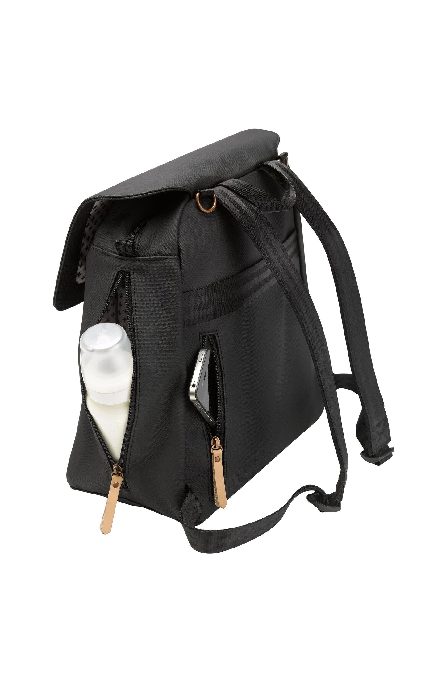 Meta Backpack - Black Matte Canvas