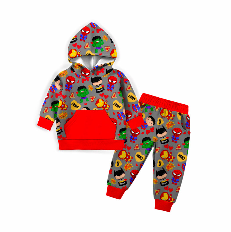 Hero Valentine Bamboo Hoodie & Jogger Set