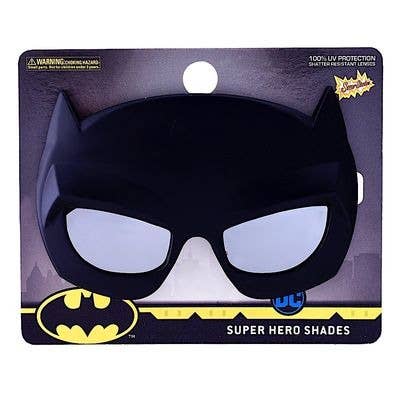 Officially Licensed Lil' Characters Batman Mask Sun Staches