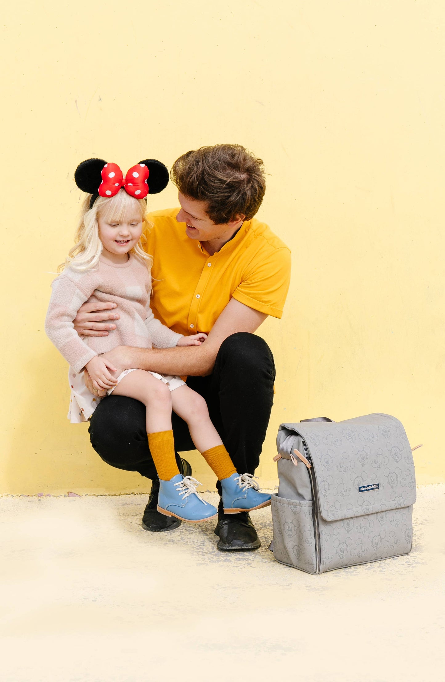 Boxy Backpack - Love Mickey