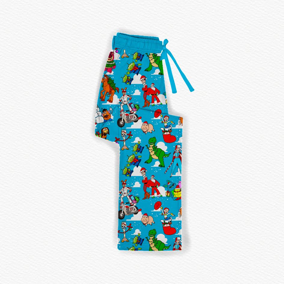 Christmas With Andy Bamboo Adult Straight Leg Style Pants