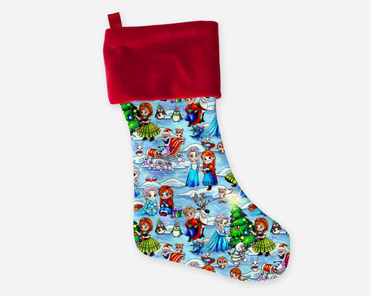 Do You Wanna Build A Snowman? Christmas Stocking