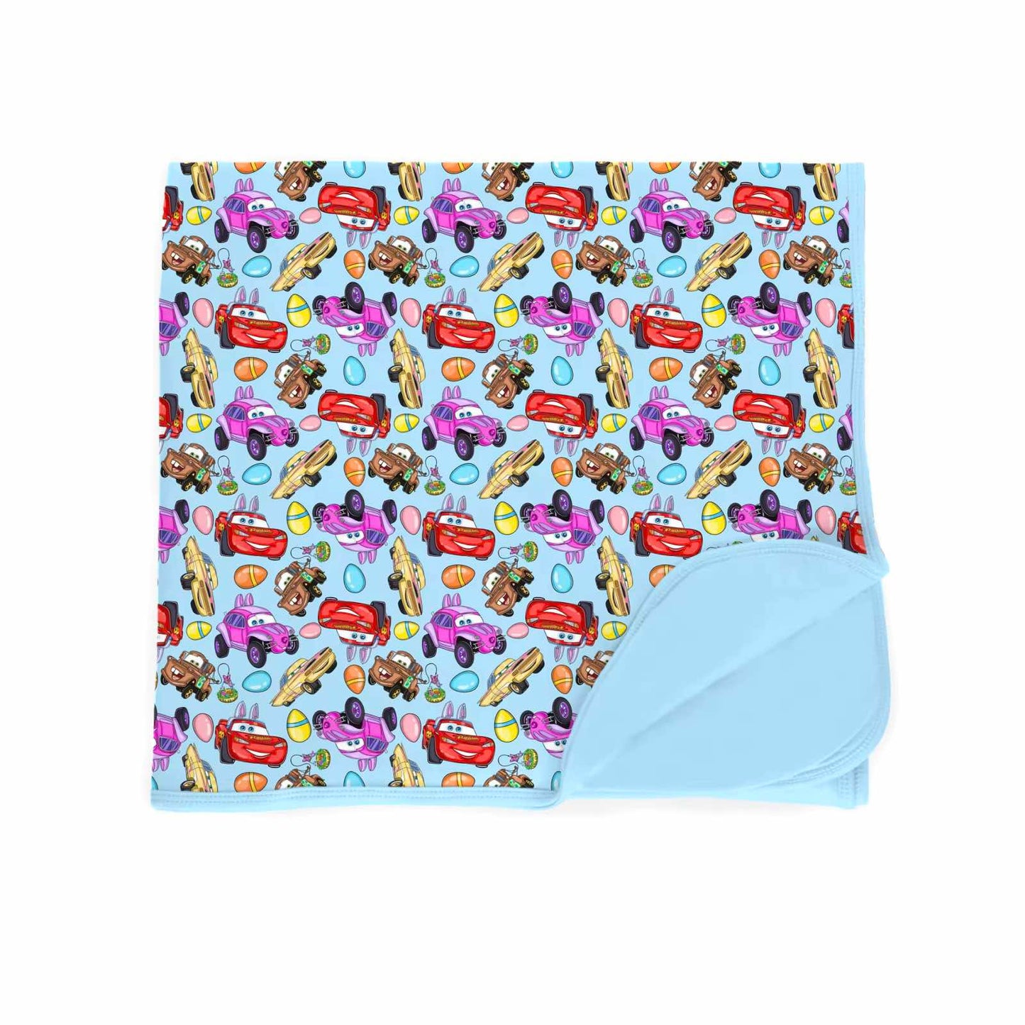 Racecar! Easter Bamboo Blanket