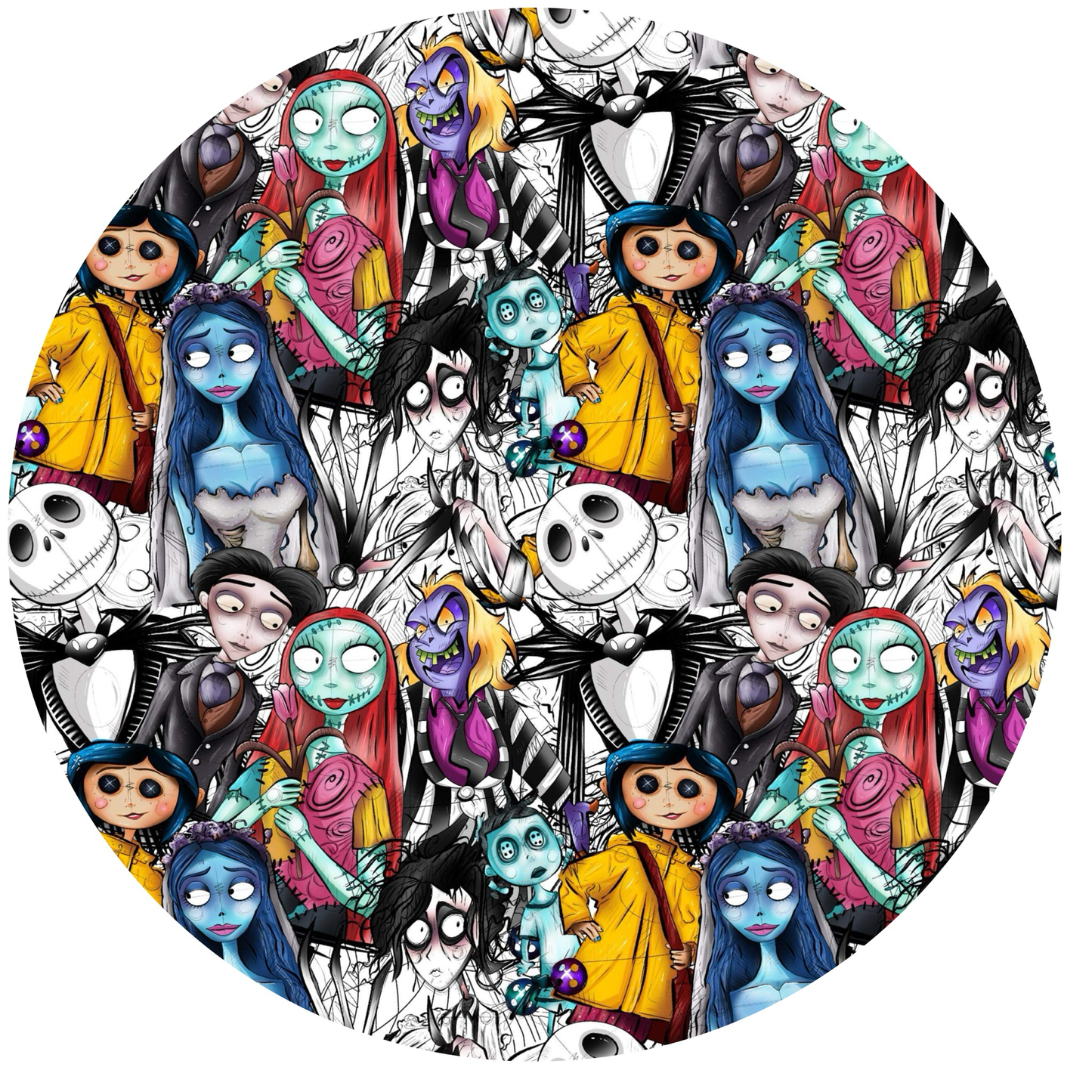 Skellington & Friends Bamboo Adult Jogger Style Sleep Set