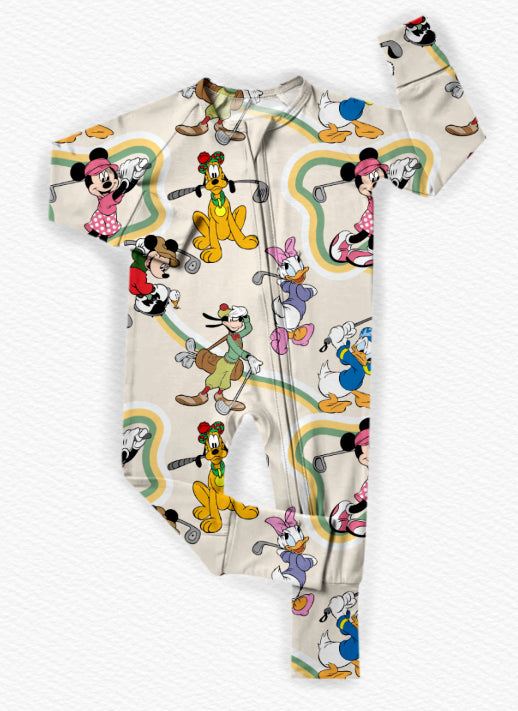 Tee Time Bamboo Zippy Pajamas