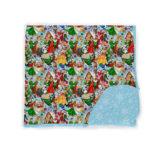 Princess Christmas Bamboo Blanket