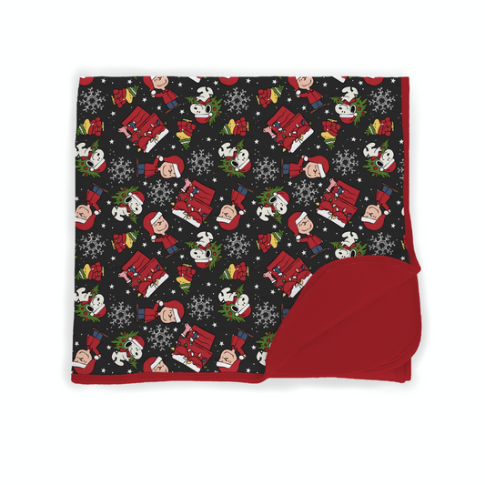 Charlie Brown Christmas Bamboo Blanket