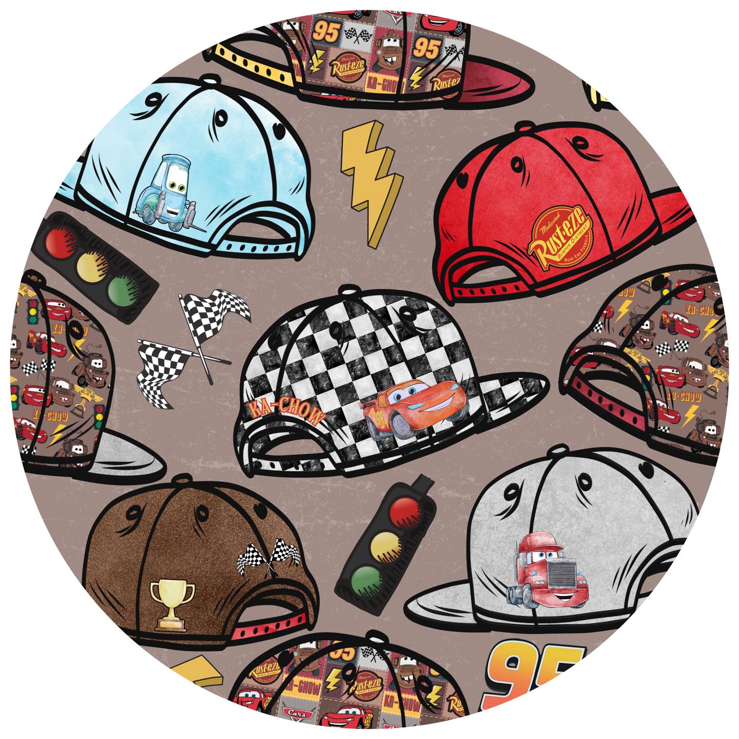 Cars Snapbacks Bamboo Standard Pillowcase