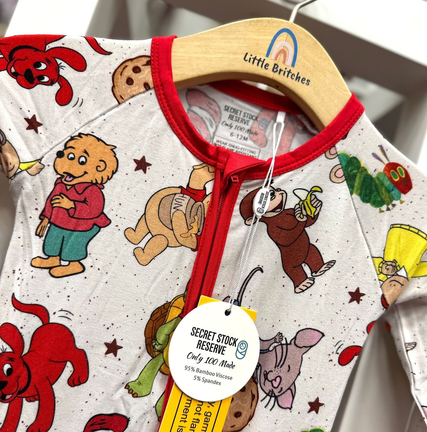 Storybook Bamboo Zippy Pajamas