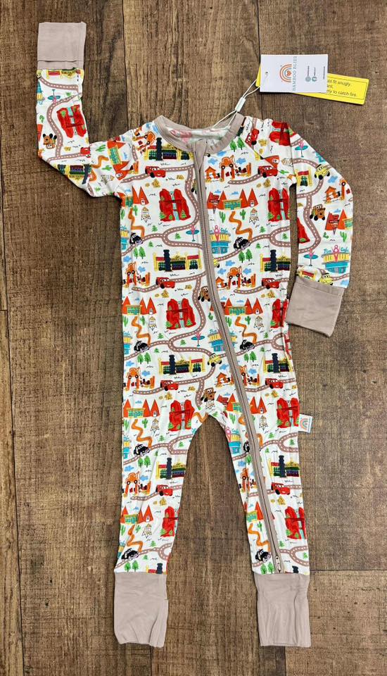 Route 66 Bamboo Zippy Pajamas