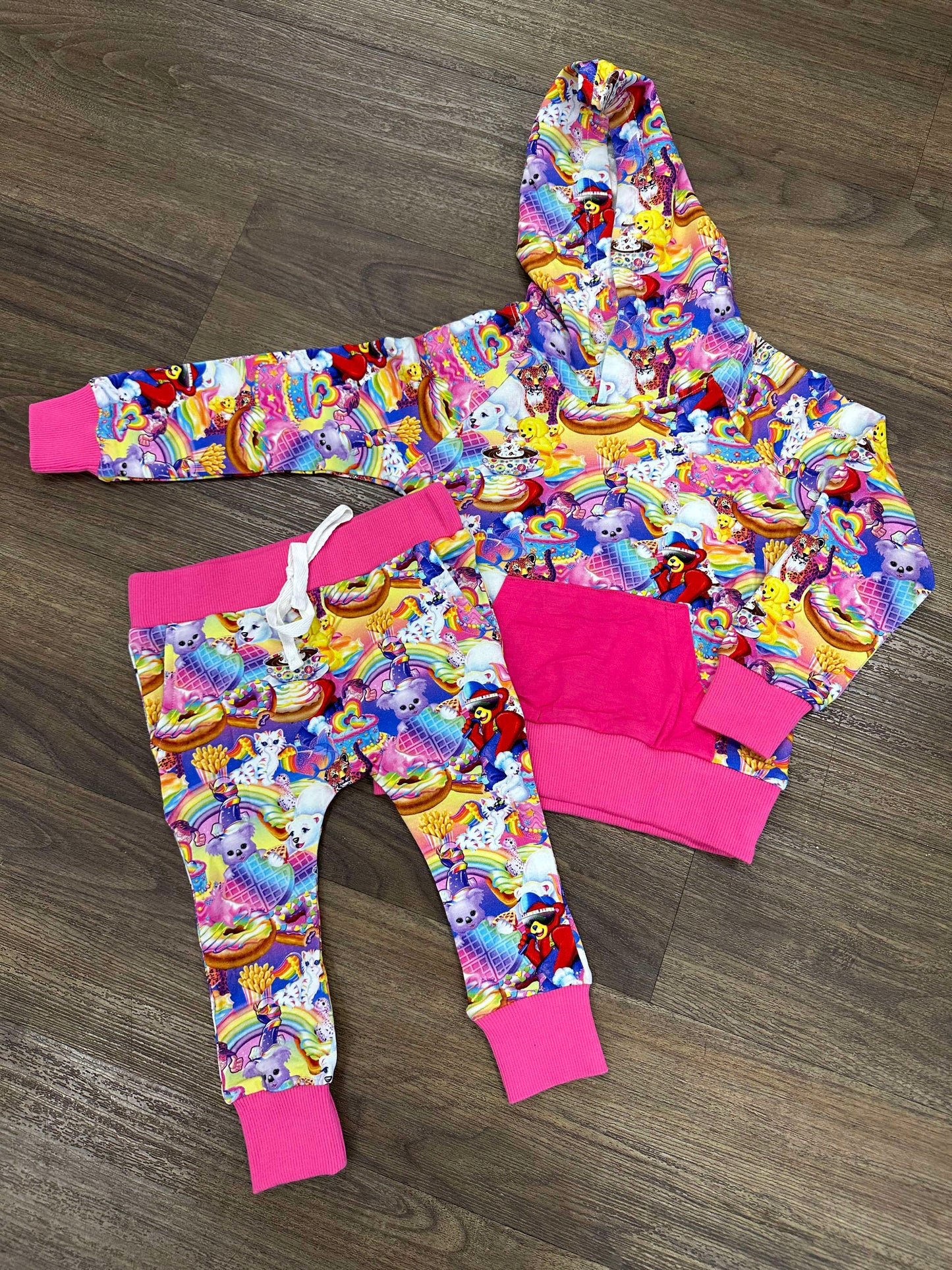 Lisa Bears French Terry Bamboo Hoodie & Jogger Set