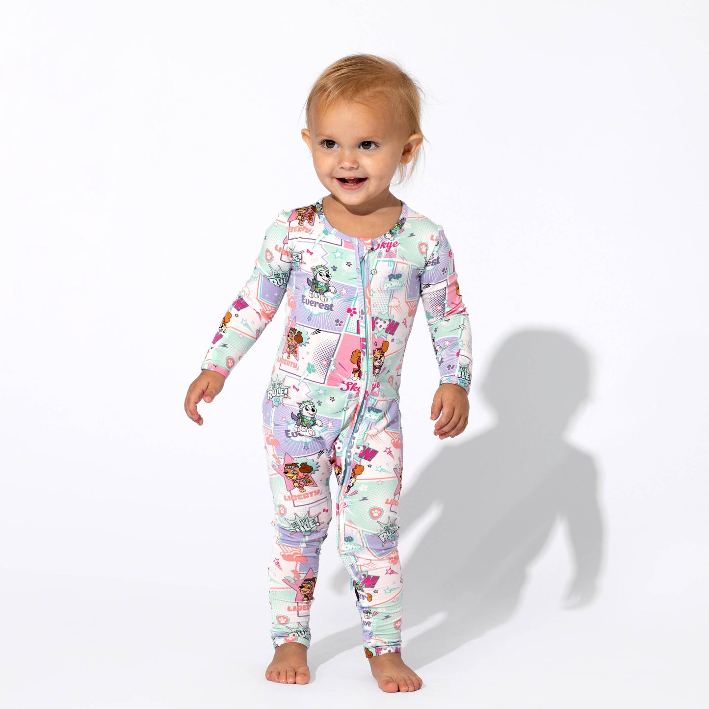 PAW Patrol Girl Pups Bamboo Zippy Pajamas
