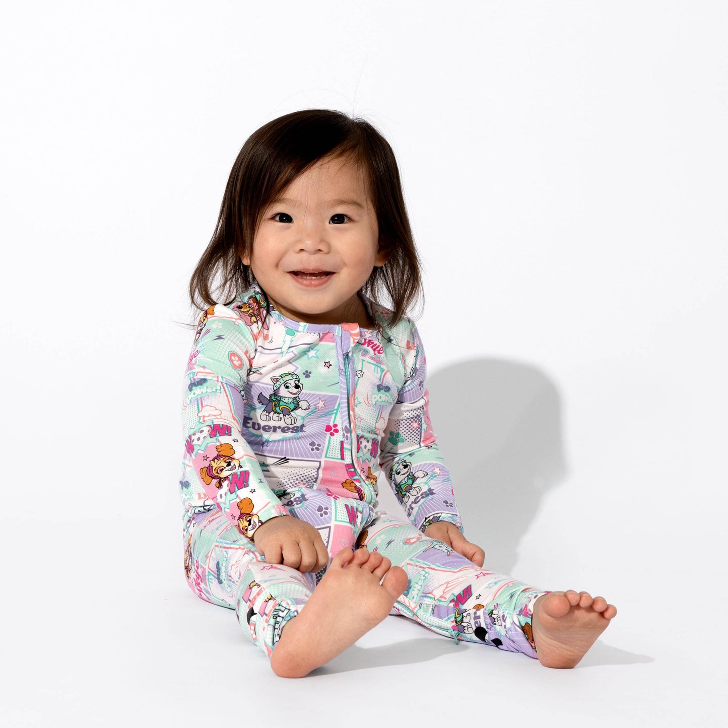 PAW Patrol Girl Pups Bamboo Zippy Pajamas
