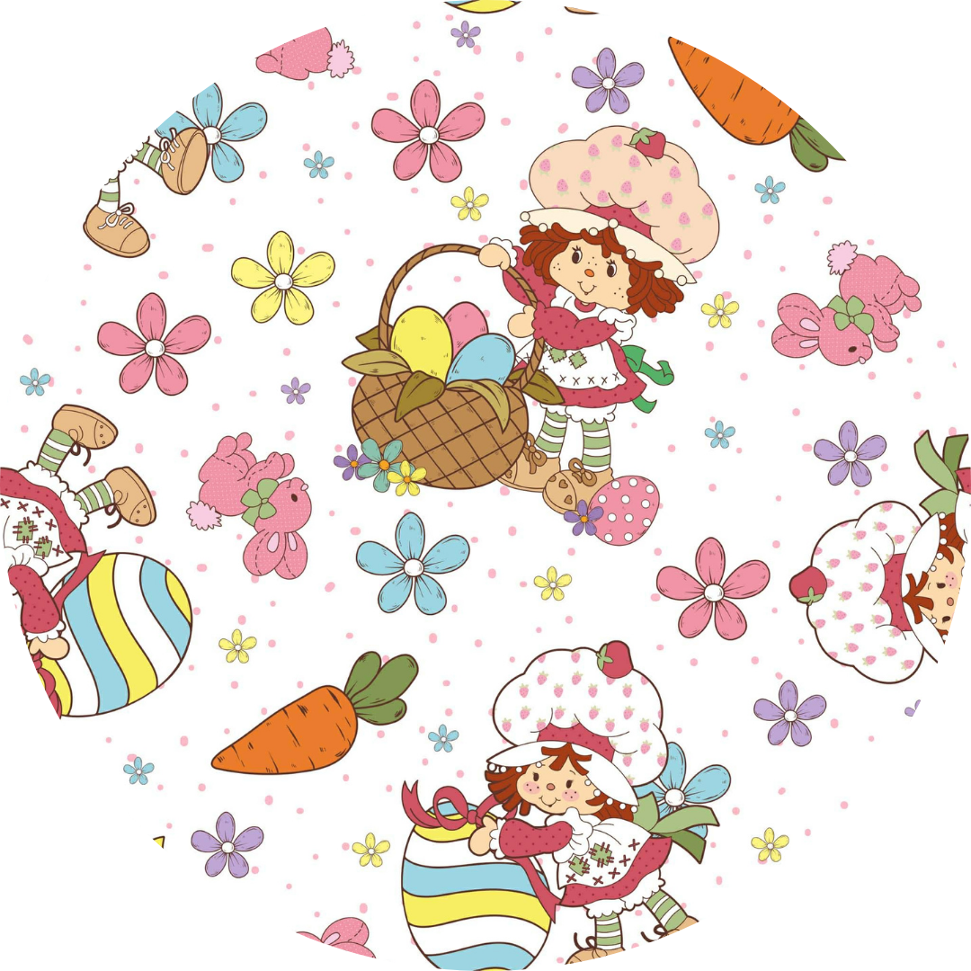 Strawberry Egg Hunt Bamboo Shortie