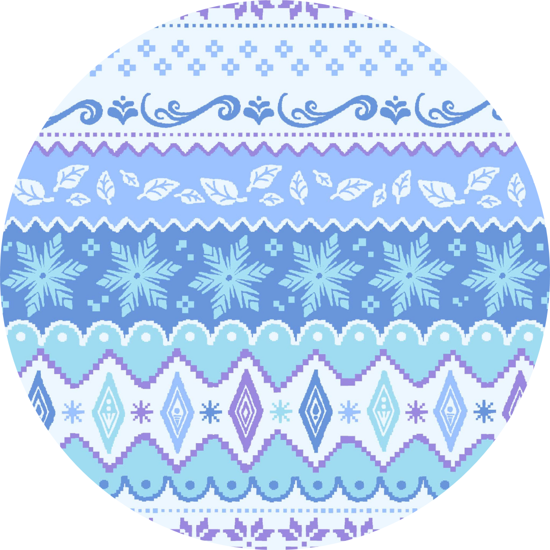 Elsa's Sweater Bamboo Long Sleeve Two Piece Pajama Set