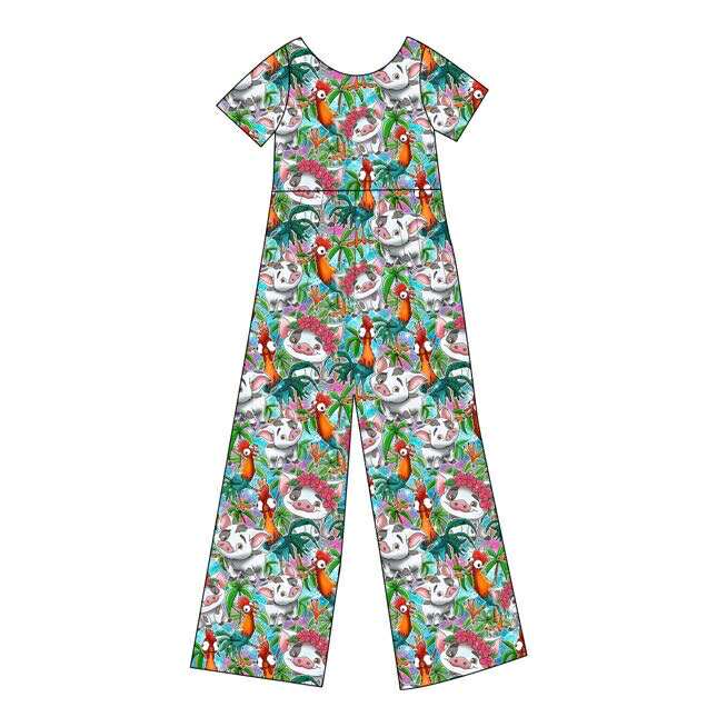 Moana Bamboo Wide Leg Romper