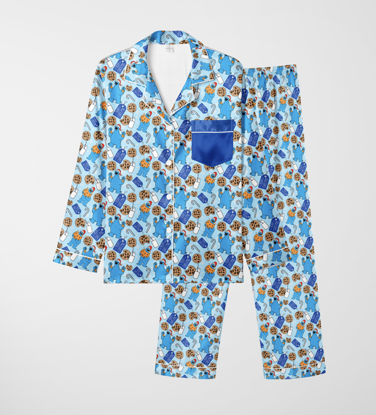 C Is For Cookie Bamboo Sleepover Long Sleeve & Pants Two Piece Pajama Set