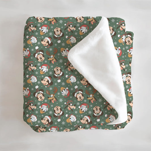 Christmas at Walt's Minky Blanket