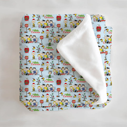A Charlie Brown Christmas Minky Blanket