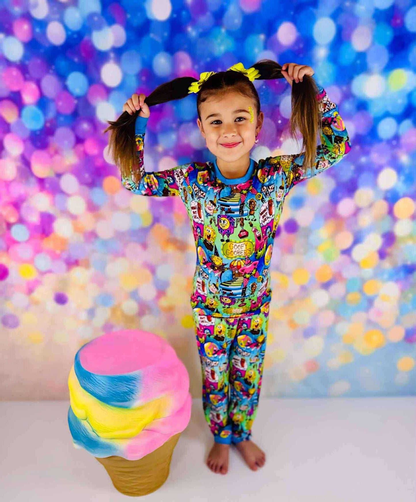 Goofy Goobers Bamboo Long Sleeve Two Piece Pajama Set