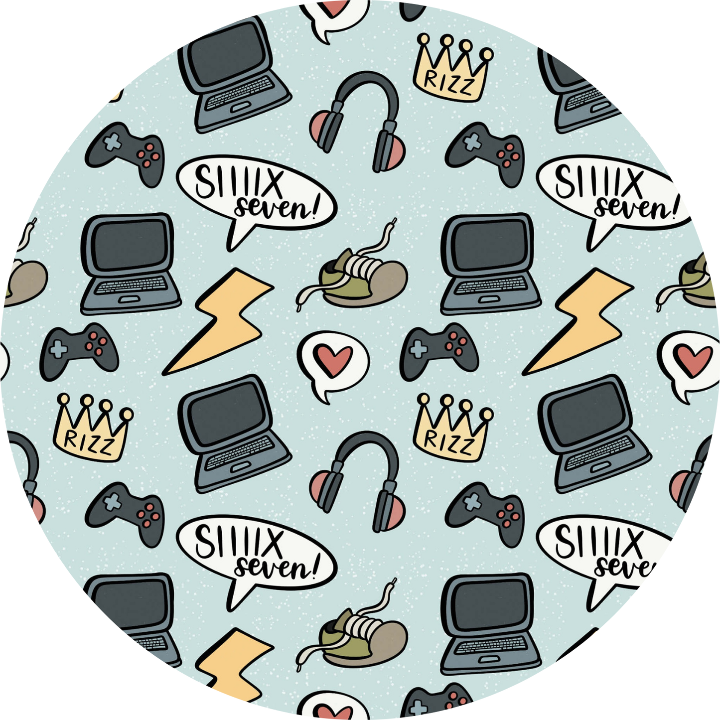 6-7 Rizz Bamboo Short Sleeve Two Piece Pajama Set