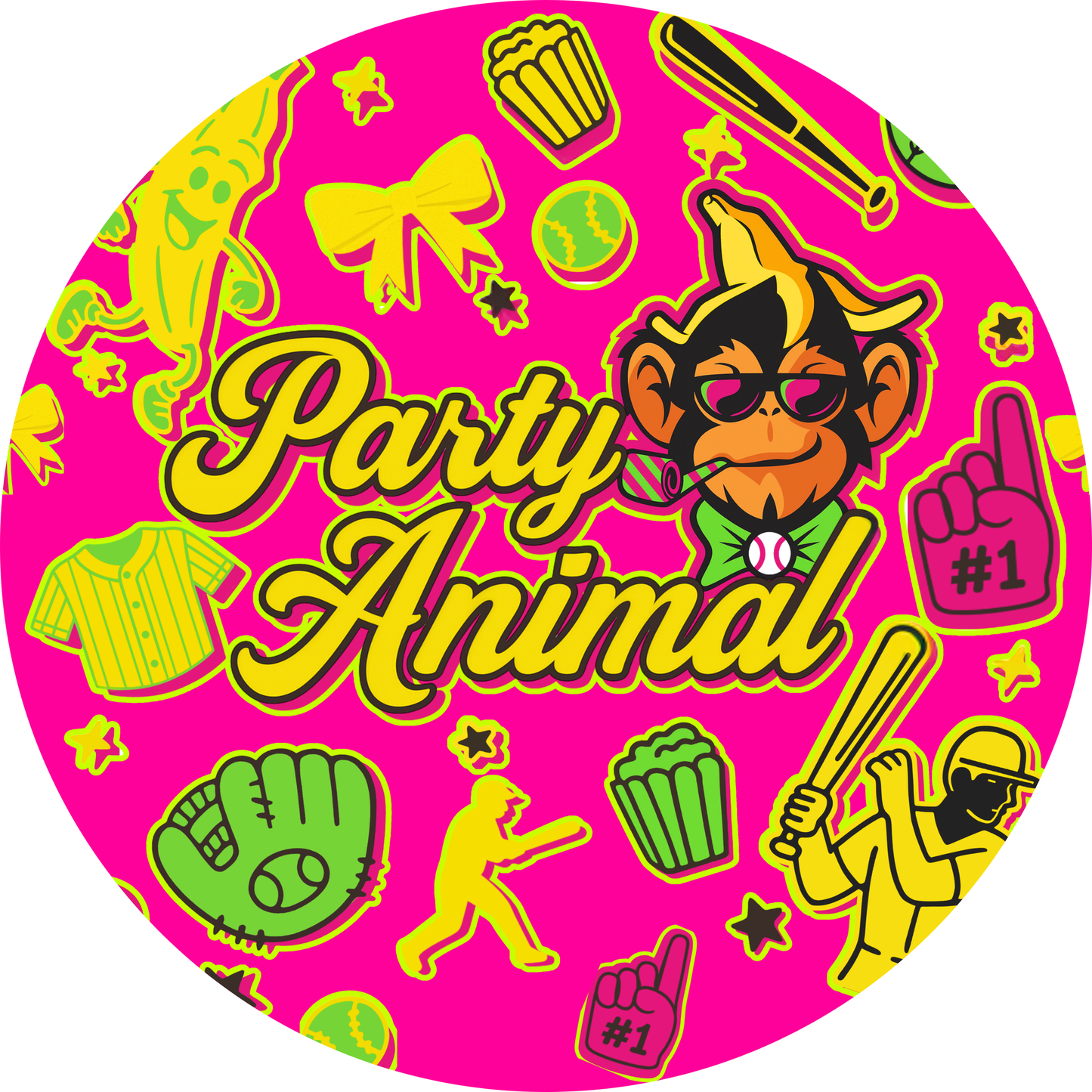 Party Animal Bamboo T-Shirt & Overalls