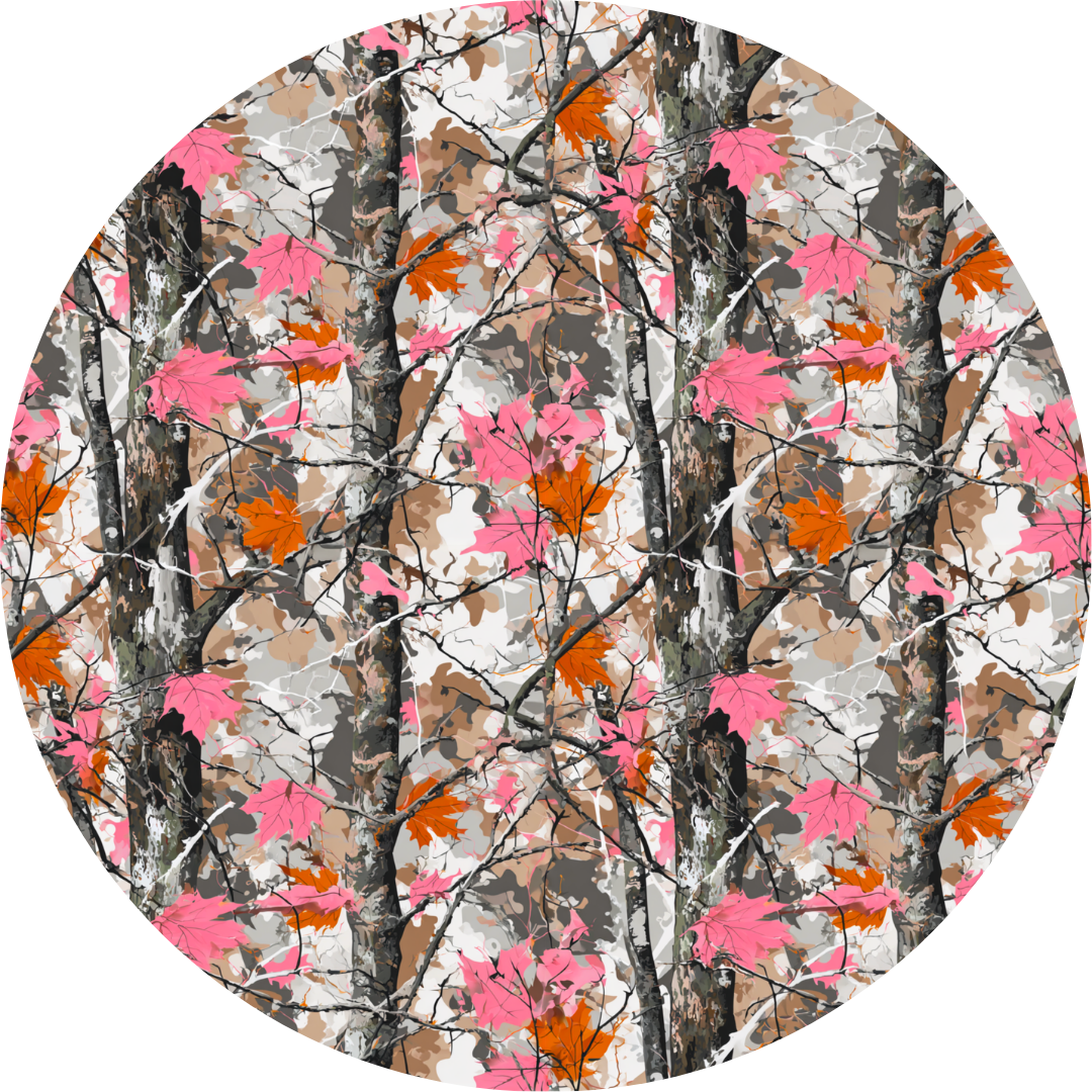 Pink Camo Bamboo Women's Biker Shorts & Oversized Tee