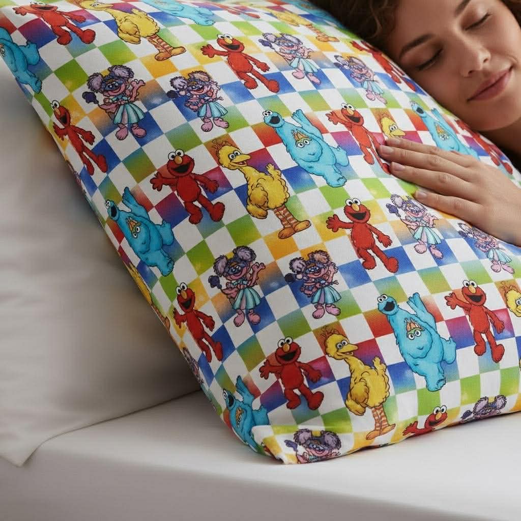 Rainbow Sesame Bamboo Standard Pillowcase