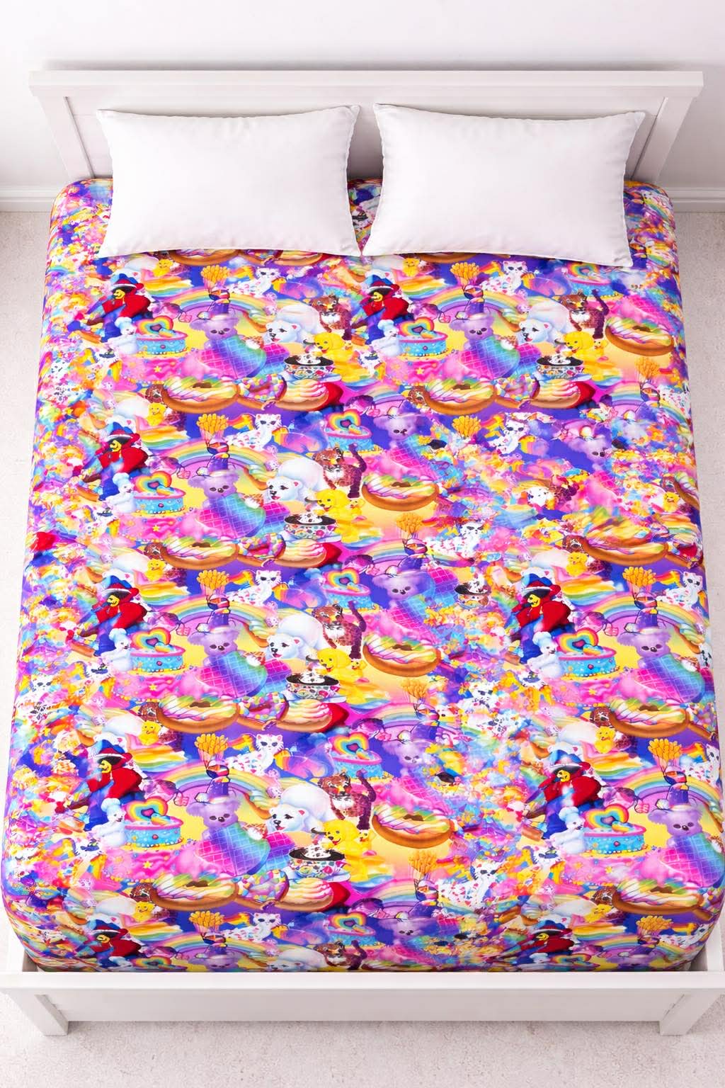 Lisa Neon Bamboo Queen / King Fitted Sheet