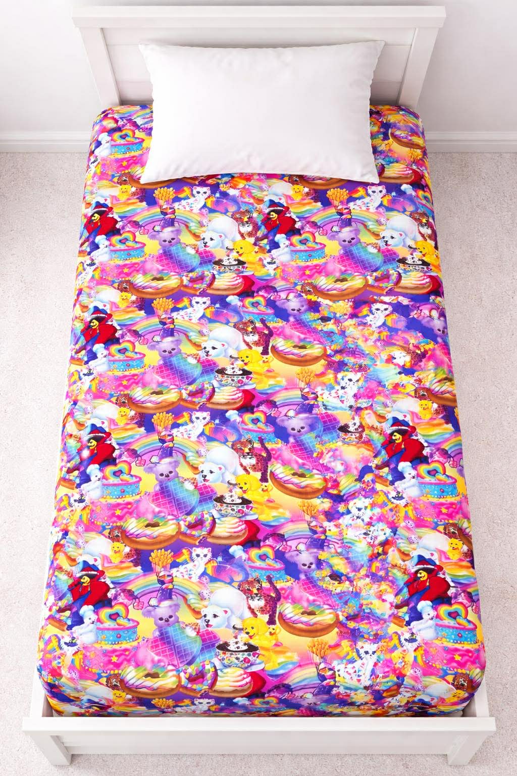 Lisa Neon Bamboo Twin/Full Sheet