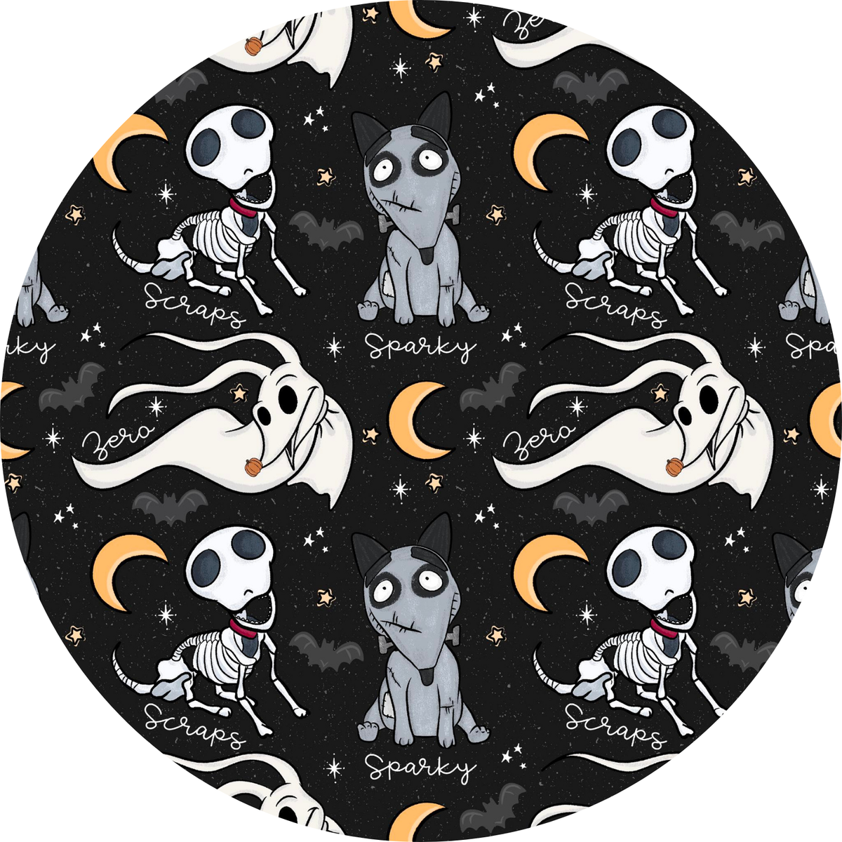 Beware Of Dog Bamboo Long Sleeve Two Piece Pajama Set