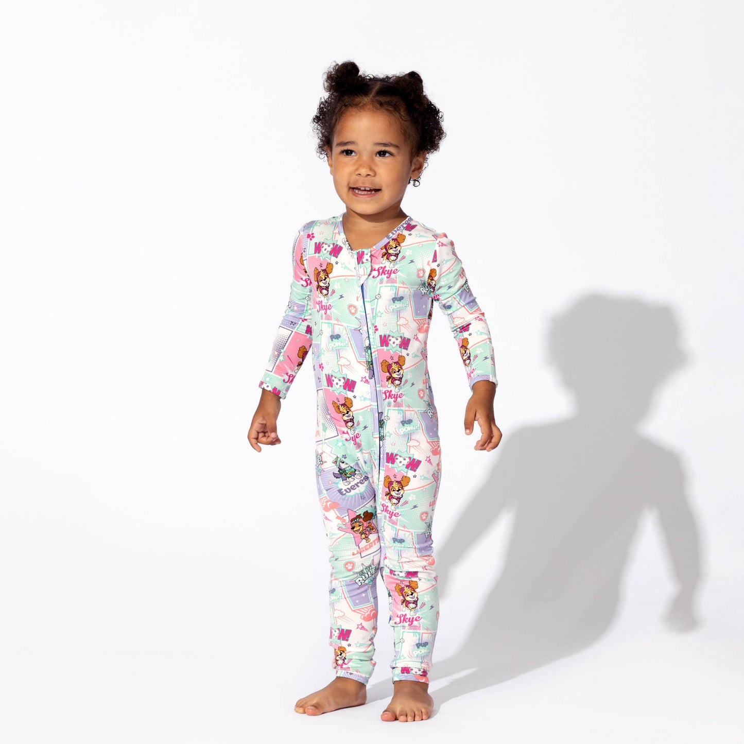 PAW Patrol Girl Pups Bamboo Zippy Pajamas