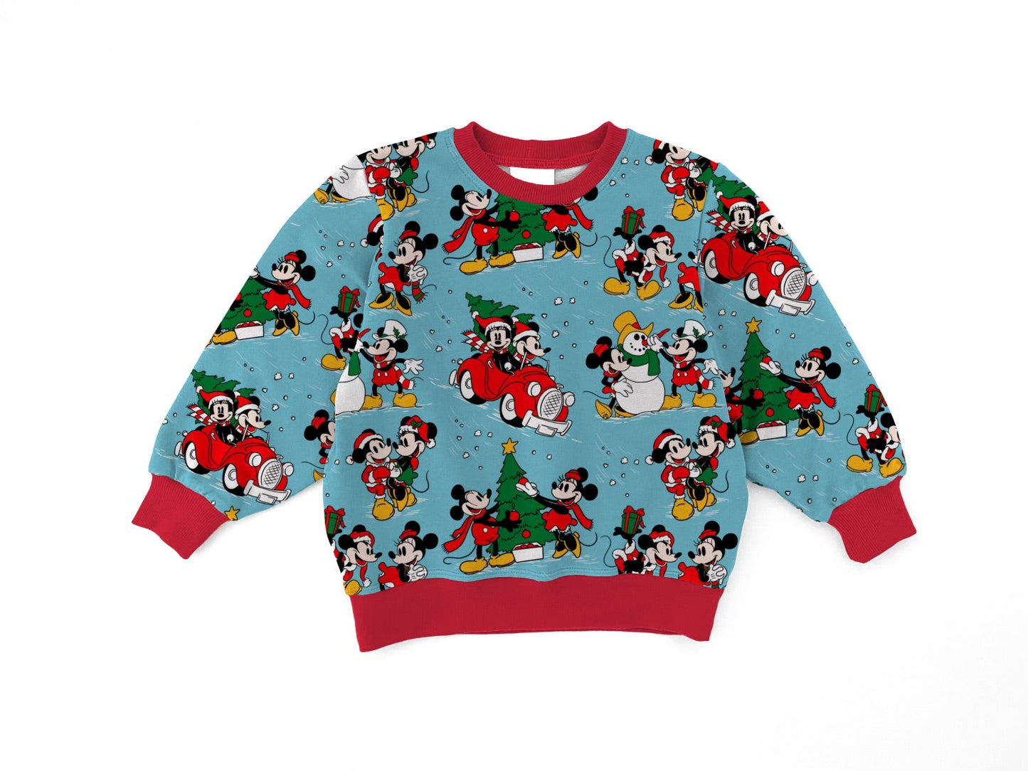 Mickey Christmas Bamboo Terry Crewneck