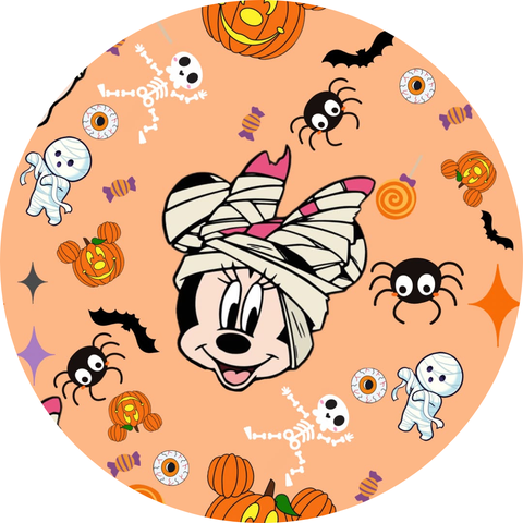 Mummy Mouse Bamboo Scrunchie
