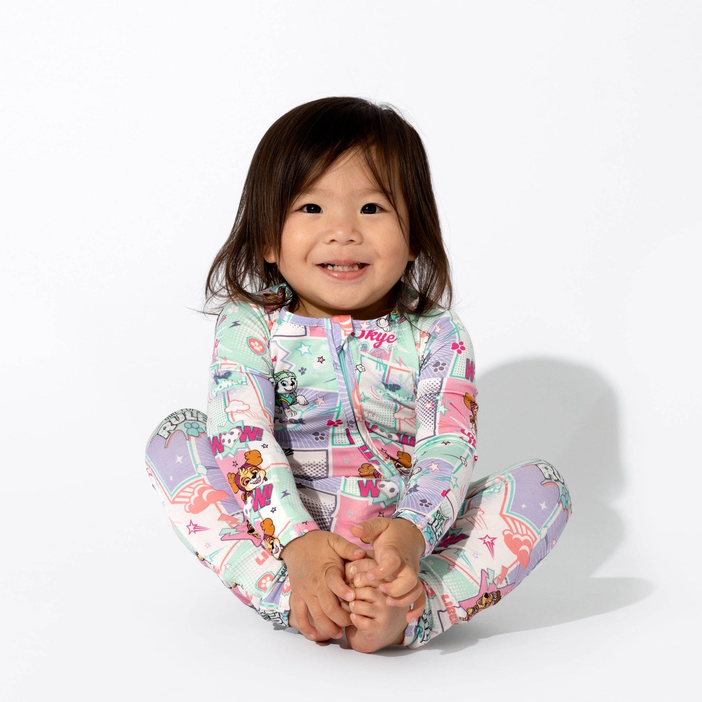 PAW Patrol Girl Pups Bamboo Zippy Pajamas