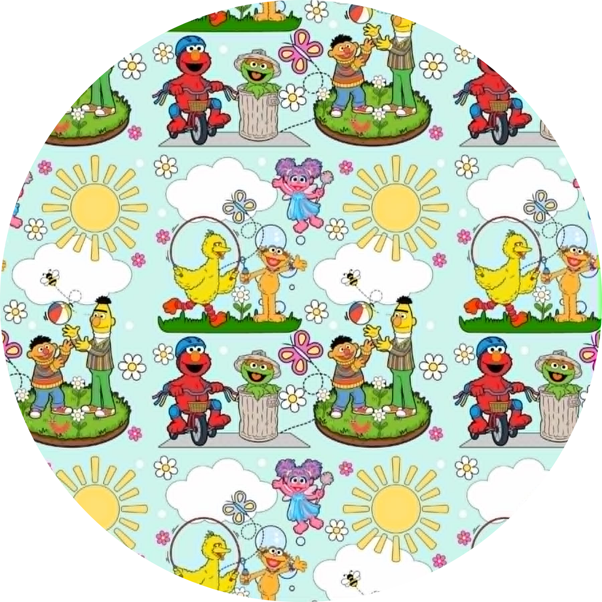 Sunny Day Pals Bamboo Long Sleeve Two Piece Pajama Set
