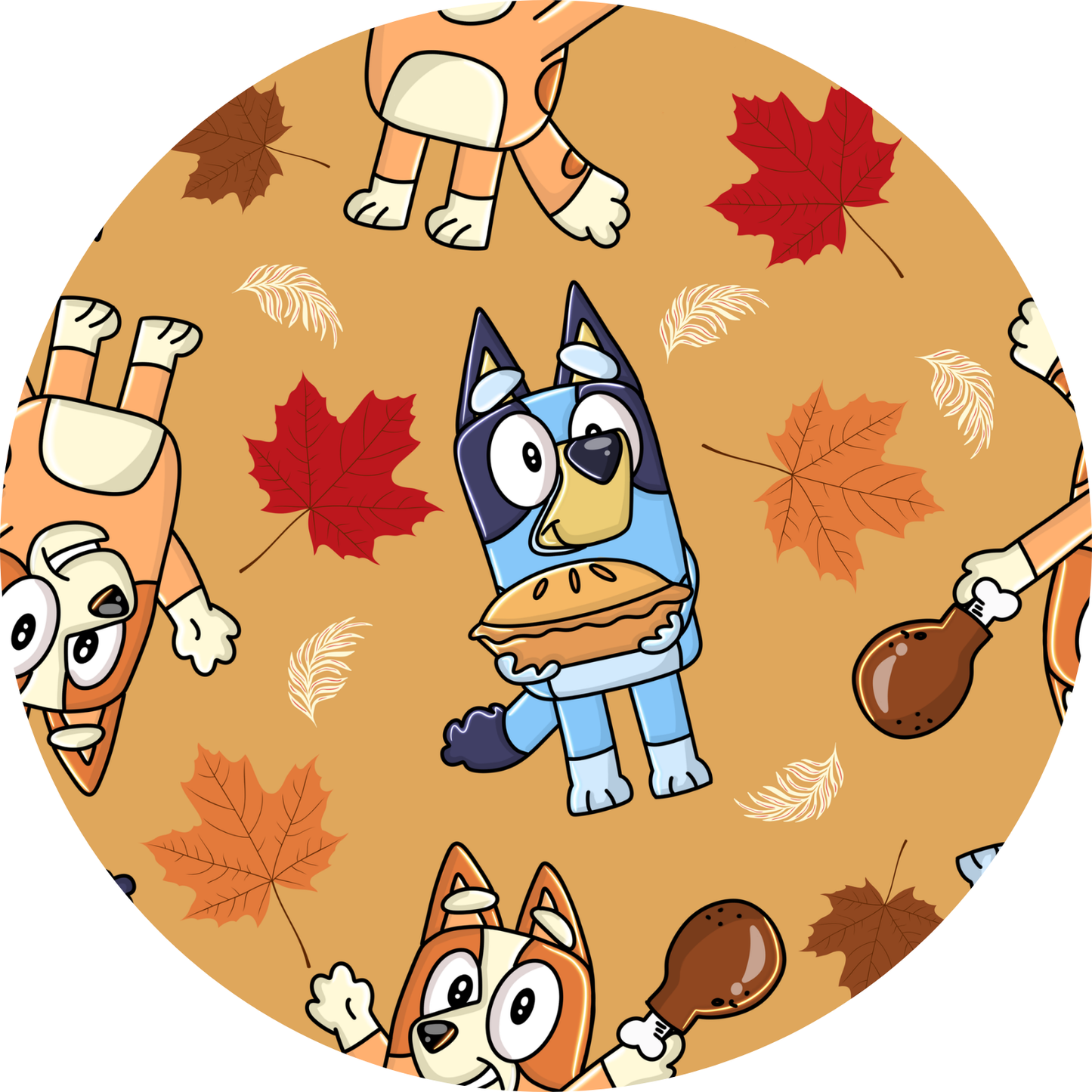 Bandit's Pumpkin Pie Youth French Terry Bamboo Crewneck