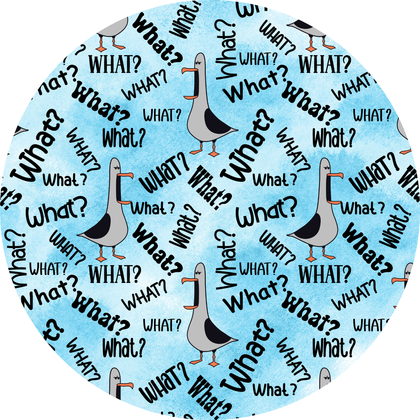 WHAT? WHAT? WHAT? Double Layered Bamboo Blanket