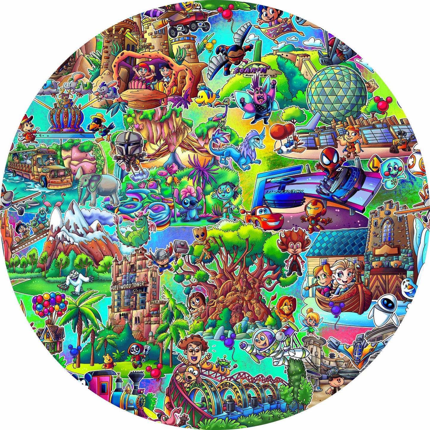 The Park Toons Bamboo Shortie