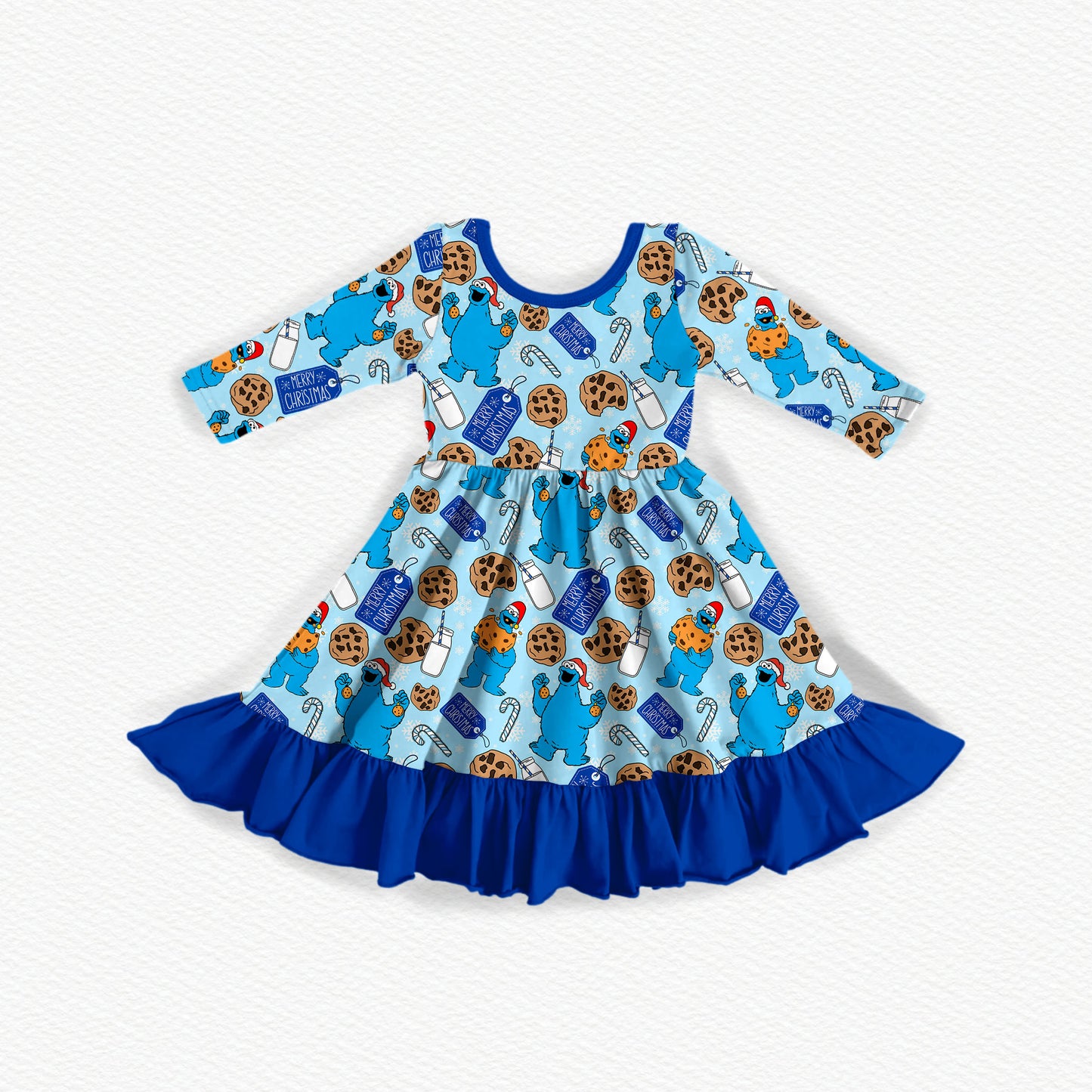 C Is For Cookie Bamboo Long Sleeve Dress