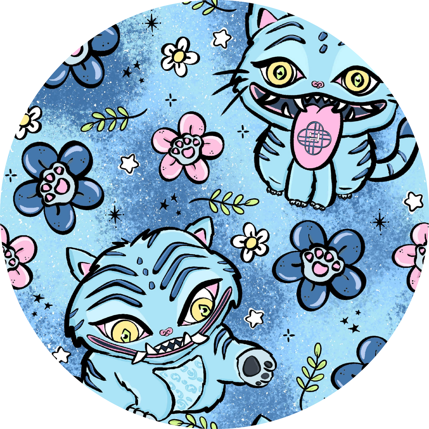 Derpy Bamboo Long Sleeve Two Piece Pajama Set