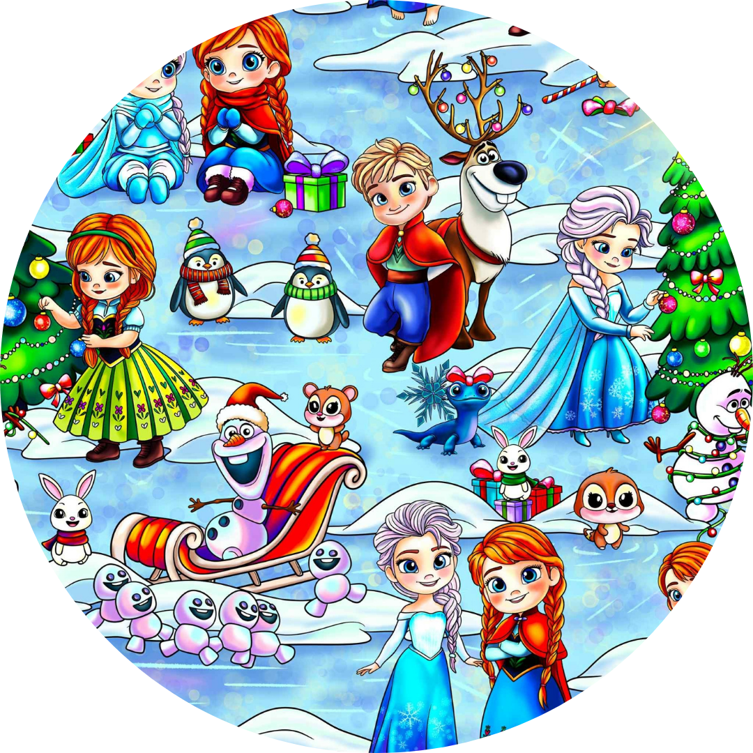 Do You Wanna Build A Snowman? MAMA Embroidered Lightweight Bamboo Spandex Adult Sweatshirt