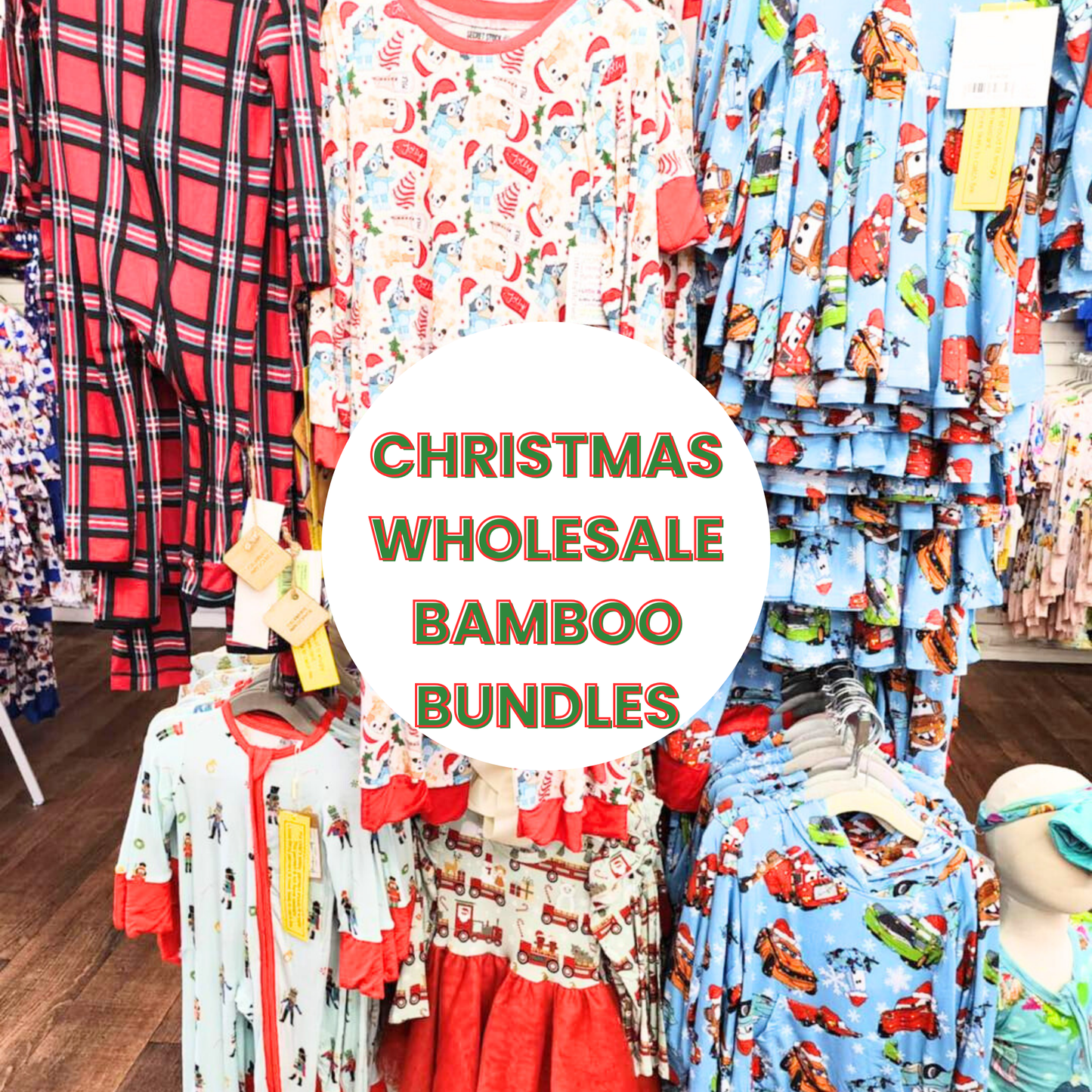 Reseller Bamboo Bundles- CHRISTMAS - Children's Items
