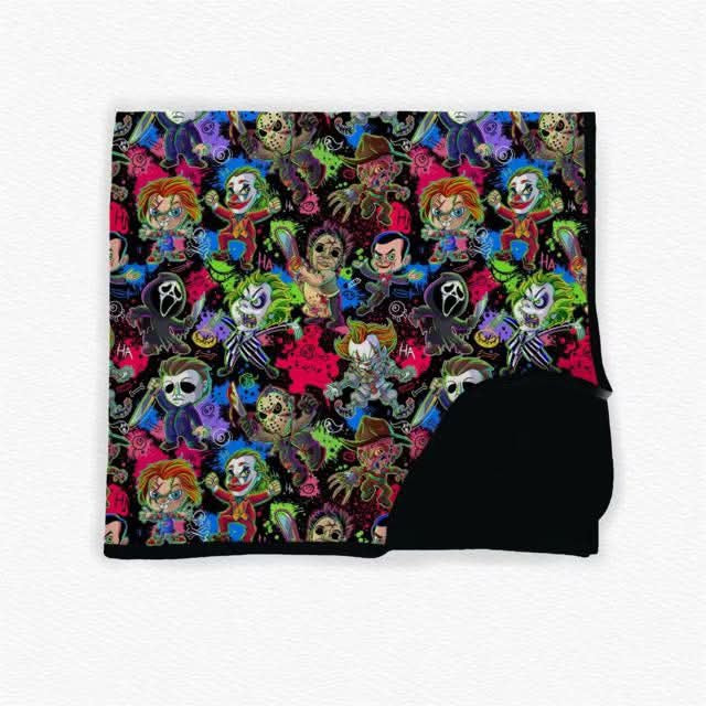 Scary Toons Bamboo Blanket