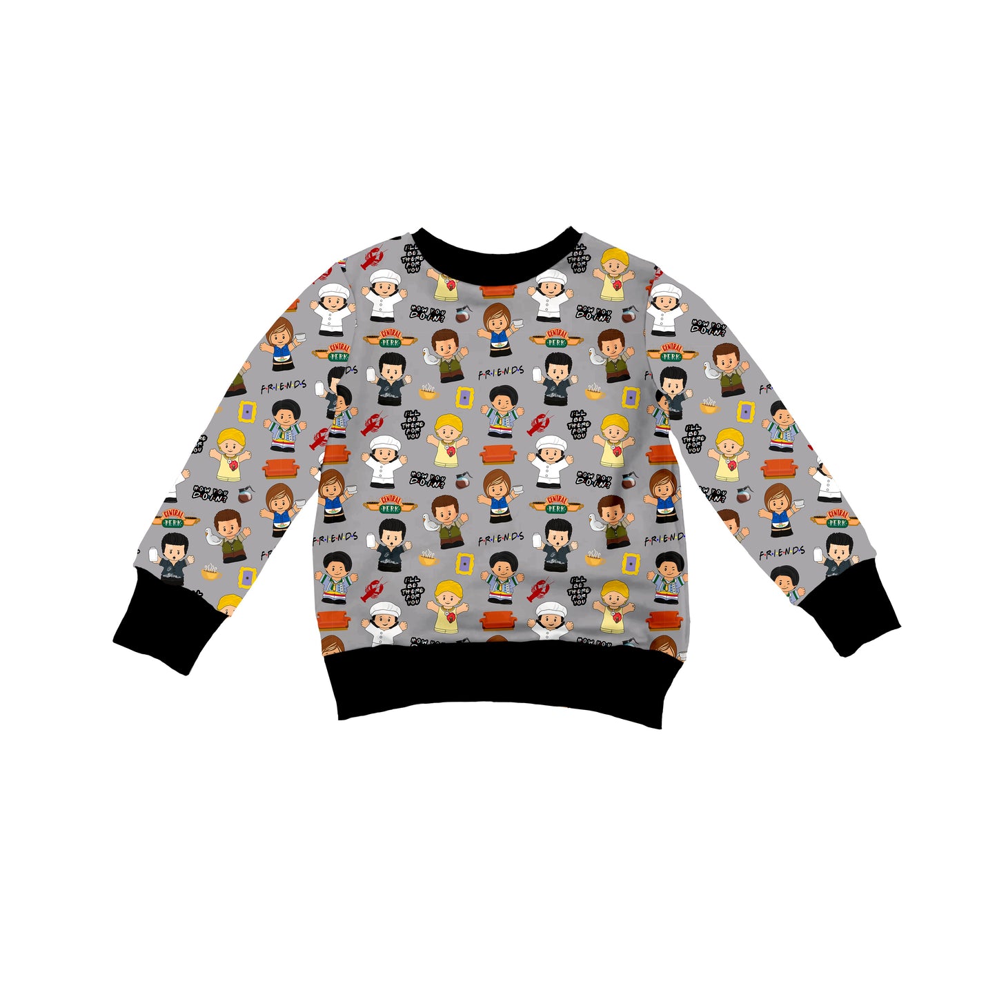 Upload Your Own File | CUSTOM BAMBOO | Crewneck Bamboo French Terry Pulllover