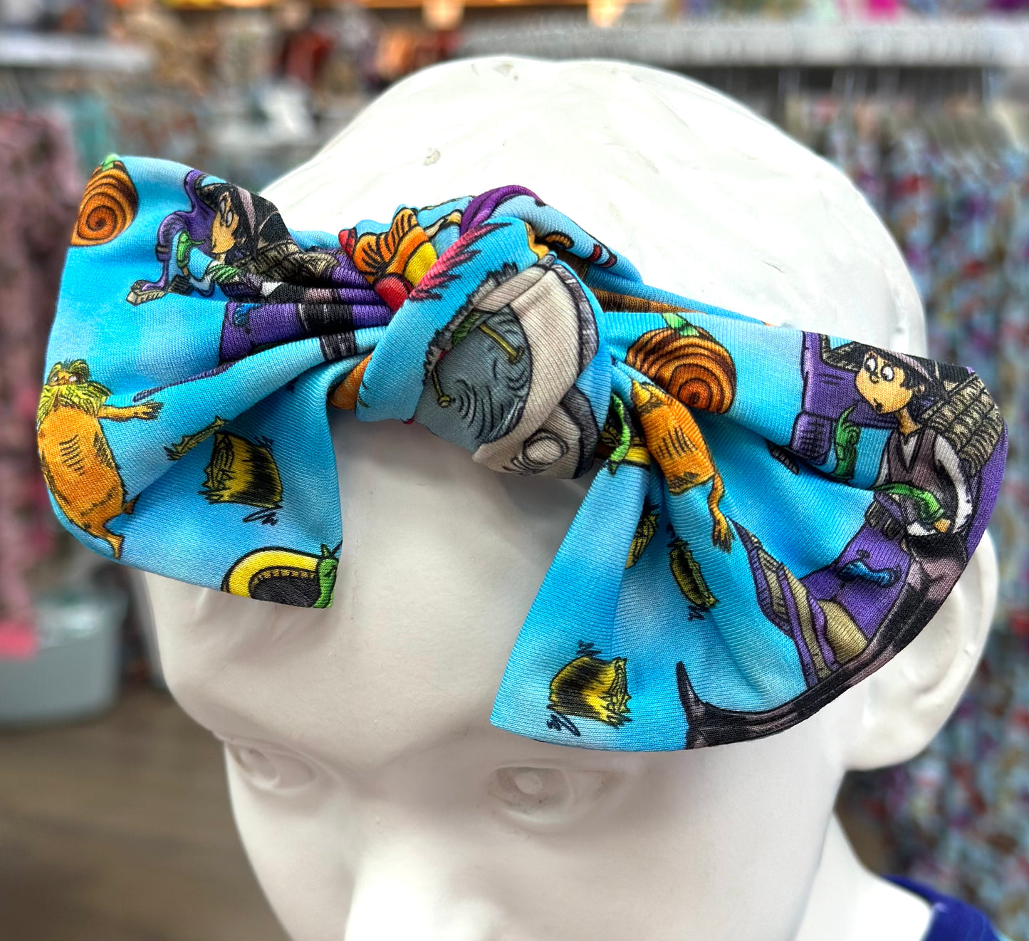 Seuss Bamboo Bow Headband