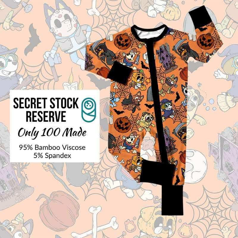Heeler Halloween Bamboo Zippy Pajamas