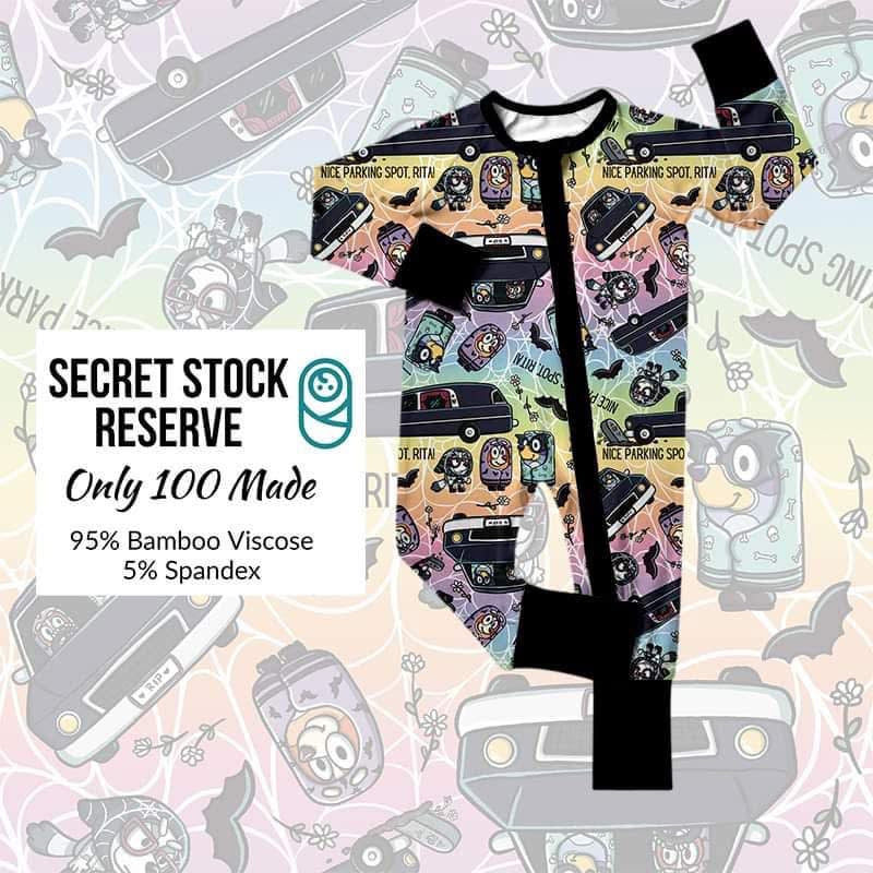 Graveyard Grannies Bamboo Zippy Pajamas