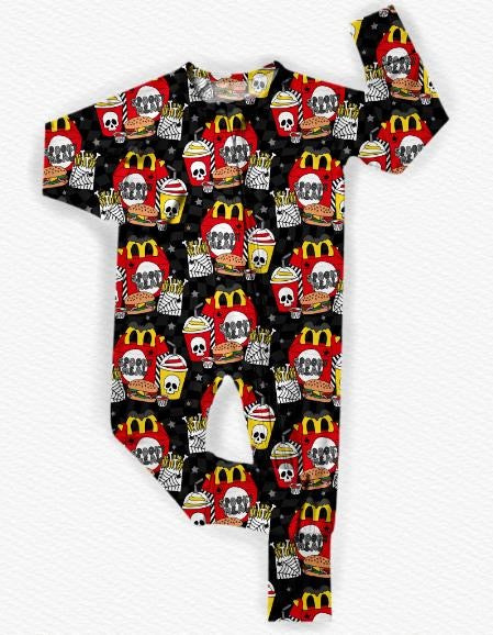 Spooky Kid Bamboo Zippy Pajamas