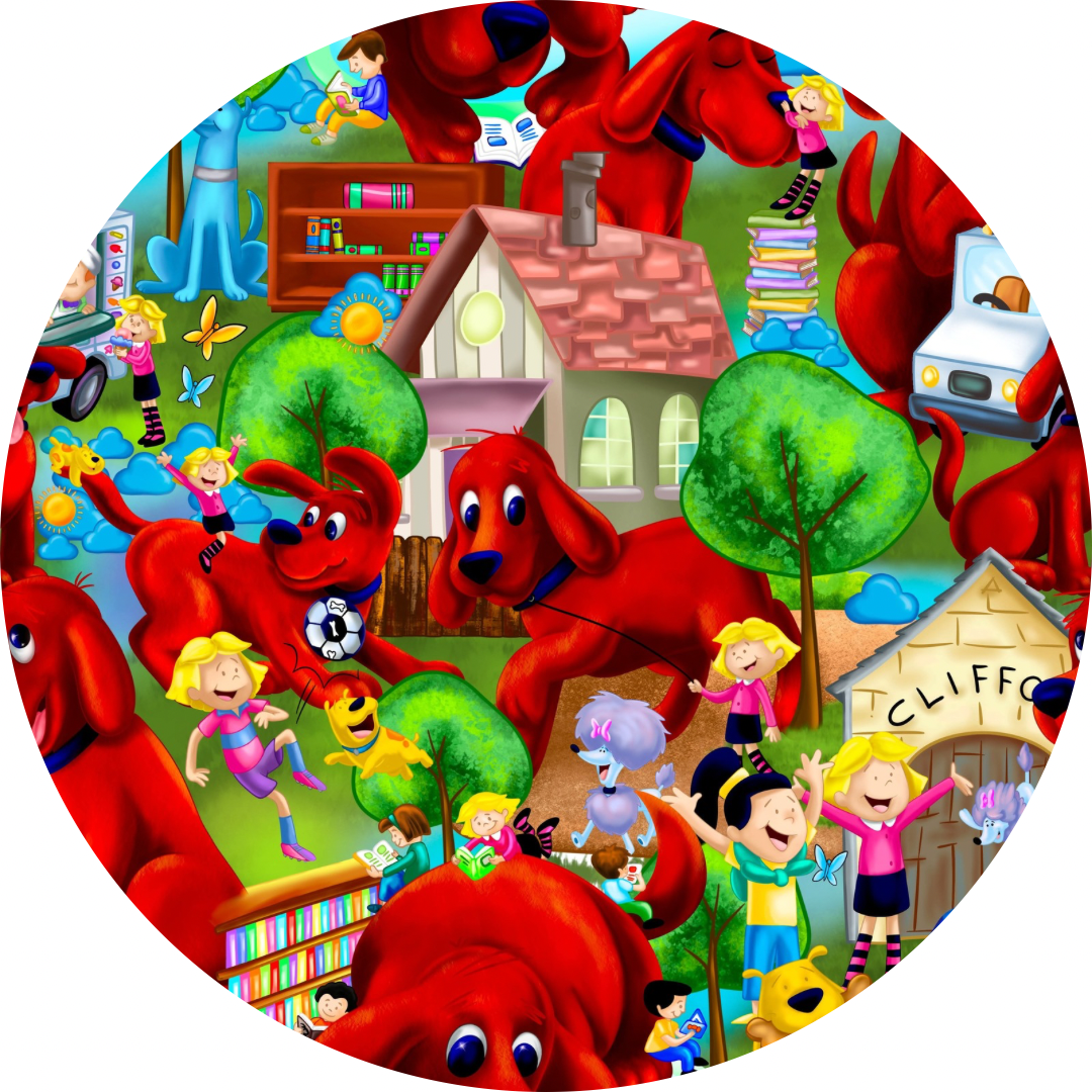 The Biggest. Reddest Dog! 50x50 Double Layered Bamboo Blanket